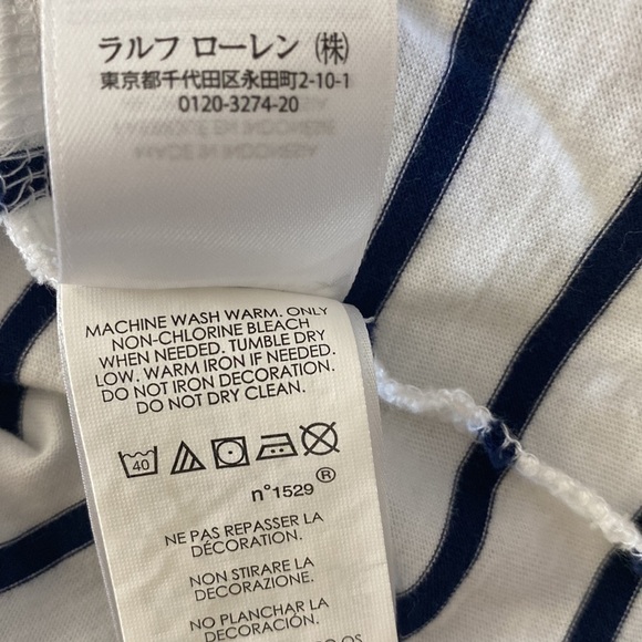 Polo Ralph Lauren Classic-Fit Stripe Short-Sleeve Tee - Picture 8 of 8